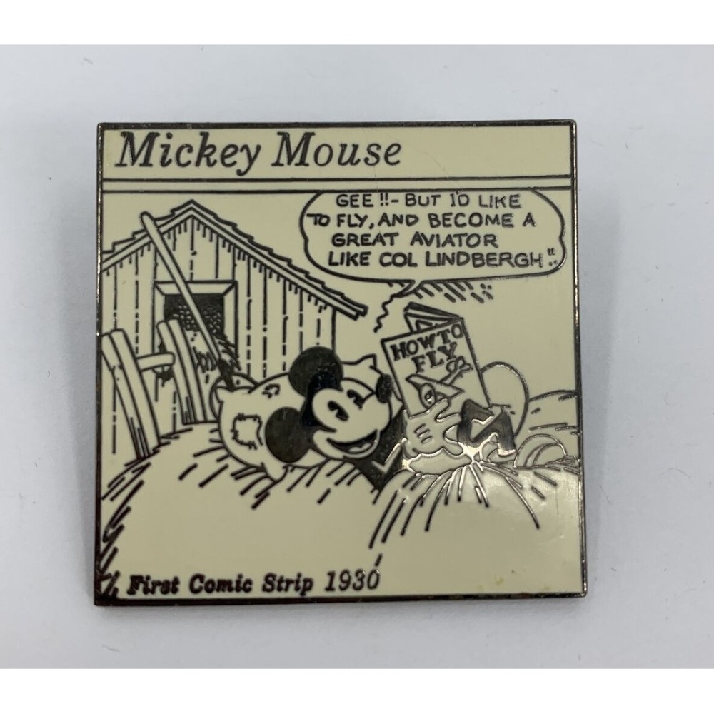 Mickey Mouse First Comic Strip 1930 Disney Pin Countdown to the Millennium #65